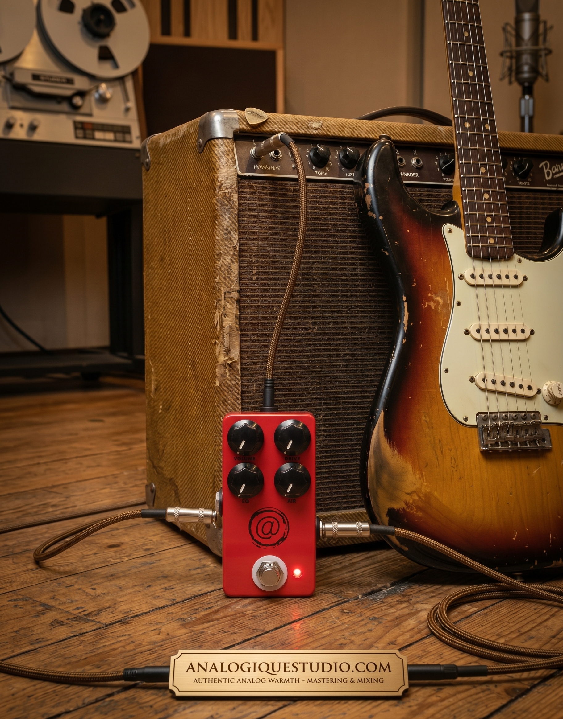 JHS AT Mini Andy Timmons Overdrive – Le mini overdrive signature au son authentique